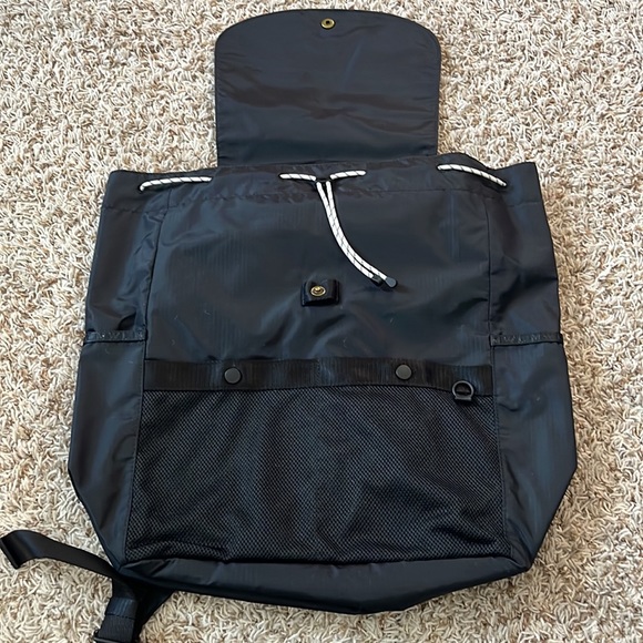 Madewell The MWL (Re)Sourced Ripstop Nylon Backpack NWT Black - Picture 10 of 13